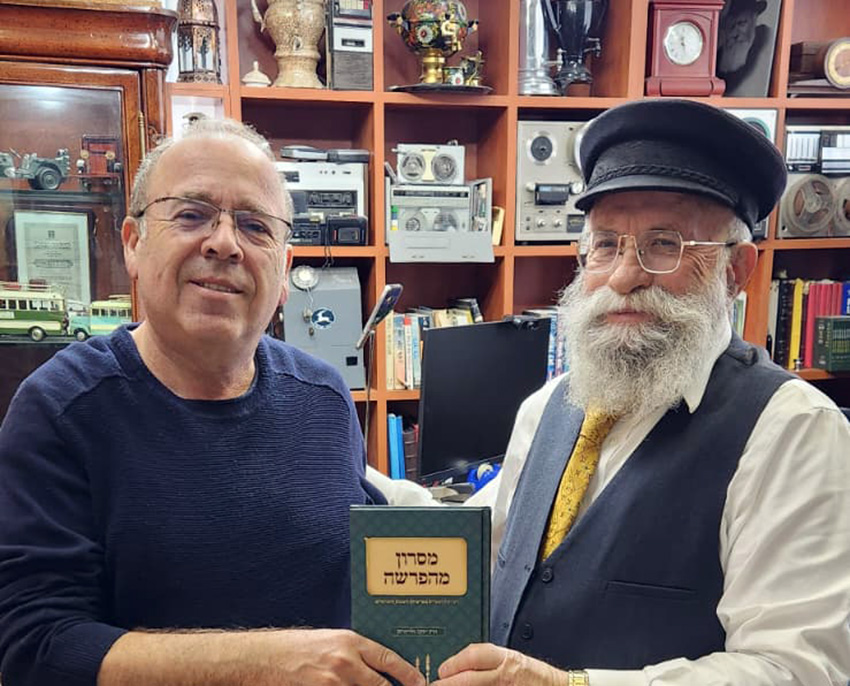 חבר מועצת העיר לוד אבי גולדברג בביקור במתחם החסד של יד ביד