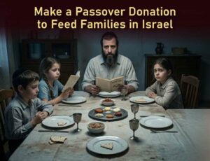 Donate Passover Food Packages for Needy Families in Israel