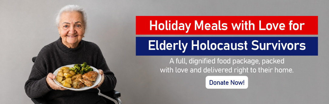 holiday meals for holocaust survivors